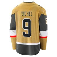 Vegas Golden Knights Jack Eichel Gold jersey – view 4
