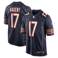 Chicago Bears Tyson Bagent Navy jersey – view 1