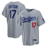 Los Angeles Dodgers Shohei Ohtani Gray jersey – view 2