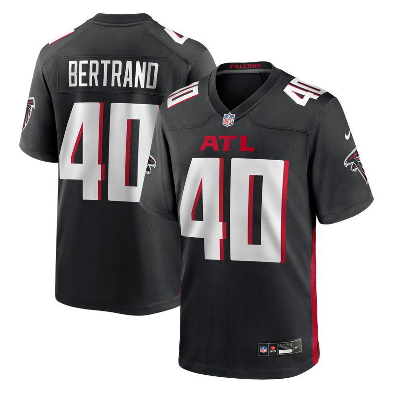 Atlanta Falcons JD Bertrand Black jersey – view 1