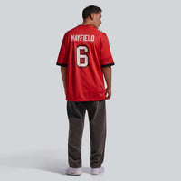 Tampa Bay Buccaneers Baker Mayfield Red jersey – view 6
