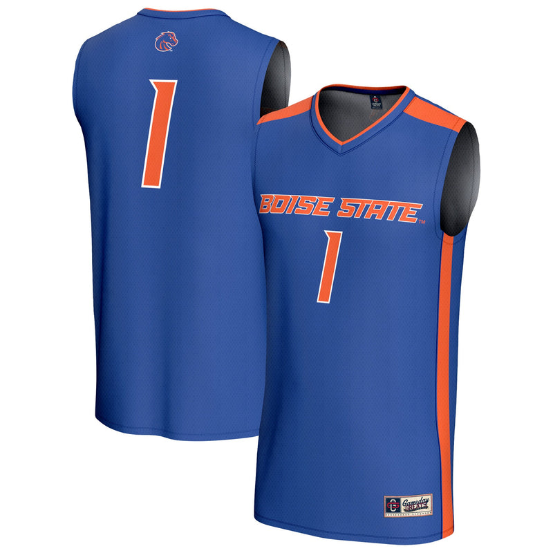 Boise State Broncos GameDay Greats Royal jersey – view 1