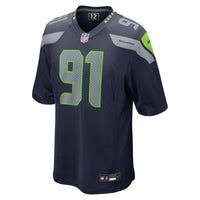 Seattle Seahawks Byron Murphy II Navy jersey – view 3