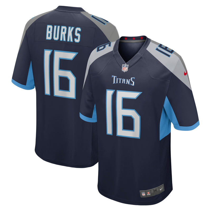 Tennessee Titans Treylon Burks Navy jersey – view 1