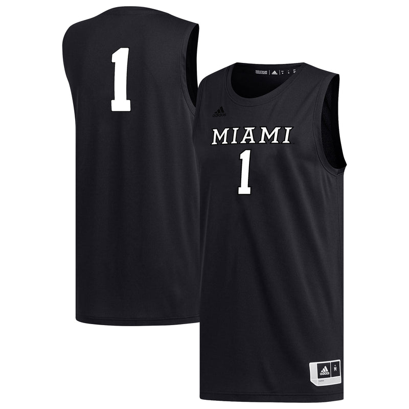 Miami University RedHawks Black jersey – view 1