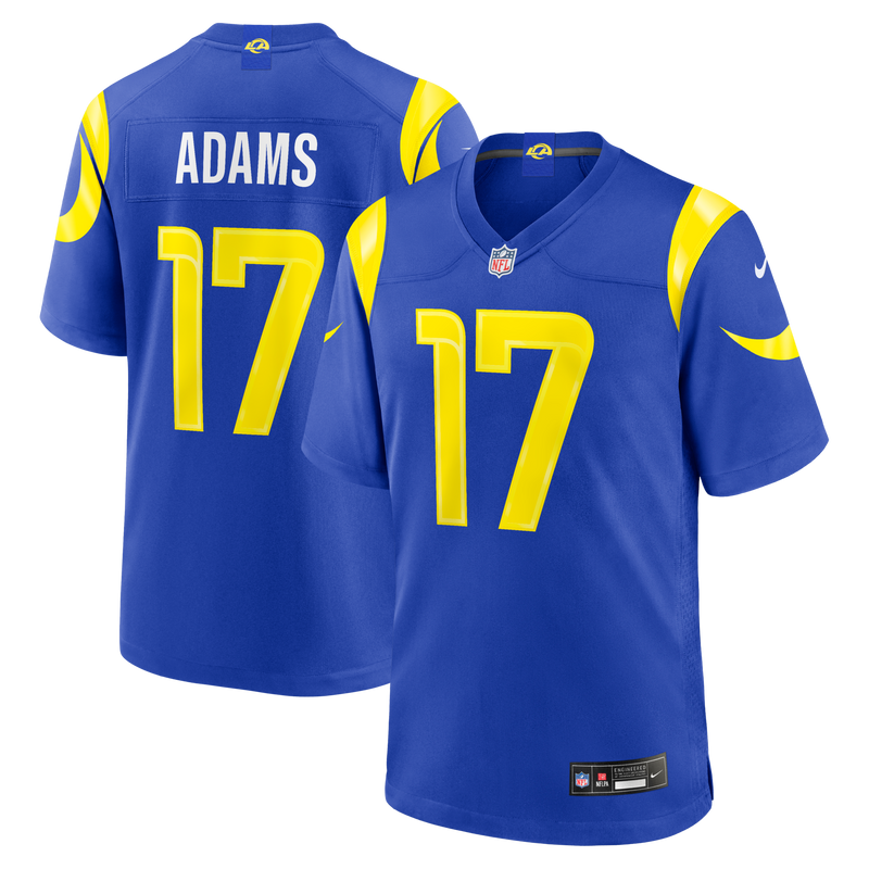 Los Angeles Rams Davante Adams Royal jersey – view 1