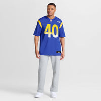 Los Angeles Rams Jesse Luketa Royal jersey – view 5
