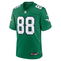 Philadelphia Eagles Dallas Goedert Green jersey – view 3