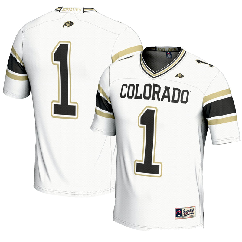 Colorado Buffaloes White jersey – view 1
