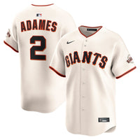 San Francisco Giants Willy Adames Cream jersey – view 1