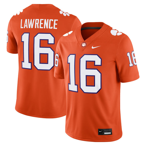 Trevor Lawrence Clemson Tigers Nike Alumni Game Jersey - Orange