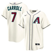Arizona Diamondbacks Corbin Carroll Cream jersey – view 1