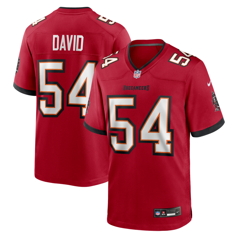 Tampa Bay Buccaneers Lavonte David Red jersey – view 1