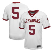 Arkansas Razorbacks White jersey – view 2