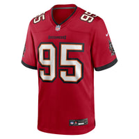 Tampa Bay Buccaneers Elijah Roberts Red jersey – view 2