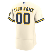 Milwaukee Brewers Cream jersey – view 4