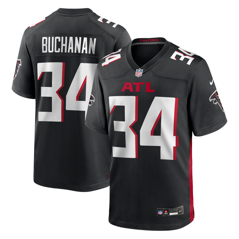Atlanta Falcons Ray Buchanan Black jersey – view 1