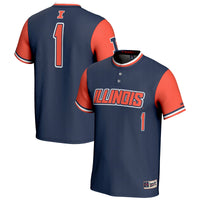 Illinois Fighting Illini Navy jersey – view 2