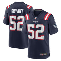 New England Patriots Marcus Bryant Navy jersey – view 2