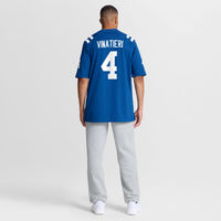 Indianapolis Colts Adam Vinatieri Royal jersey – view 4