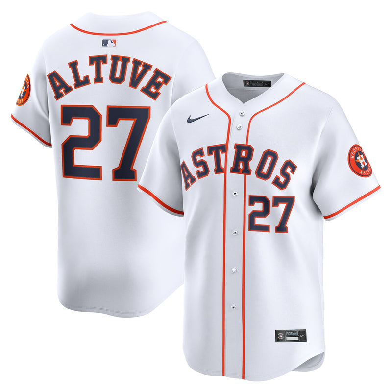 Houston Astros Jose Altuve White jersey – view 1