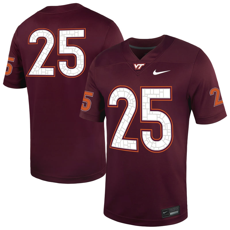 Maroon jersey – view 1