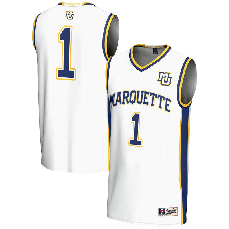 Marquette Golden Eagles White jersey – view 1
