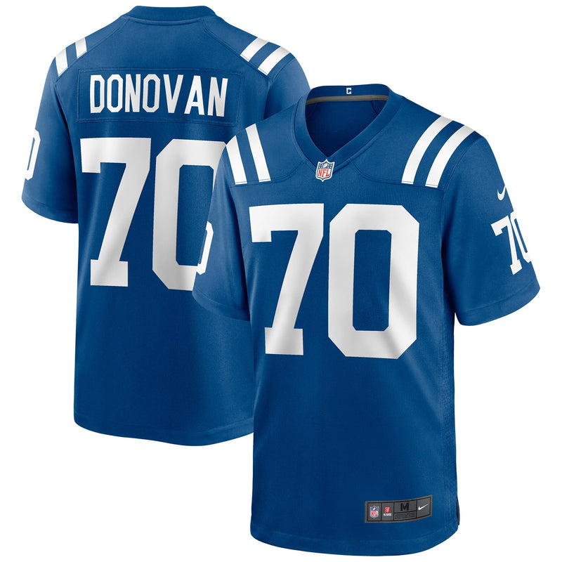 Indianapolis Colts Art Donovan Royal jersey – view 1