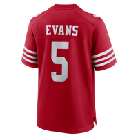 San Francisco 49ers Mike Evans Scarlet jersey – view 8
