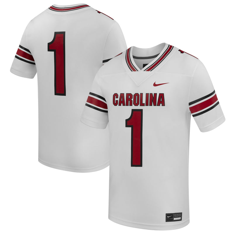 South Carolina Gamecocks White jersey – view 1