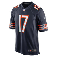 Chicago Bears Tyson Bagent Navy jersey – view 3