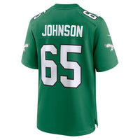 Philadelphia Eagles Lane Johnson Kelly Green jersey – view 4