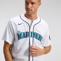 Seattle Mariners Cal Raleigh White jersey – view 11