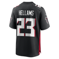 Atlanta Falcons DeMarcco Hellams Black jersey – view 3