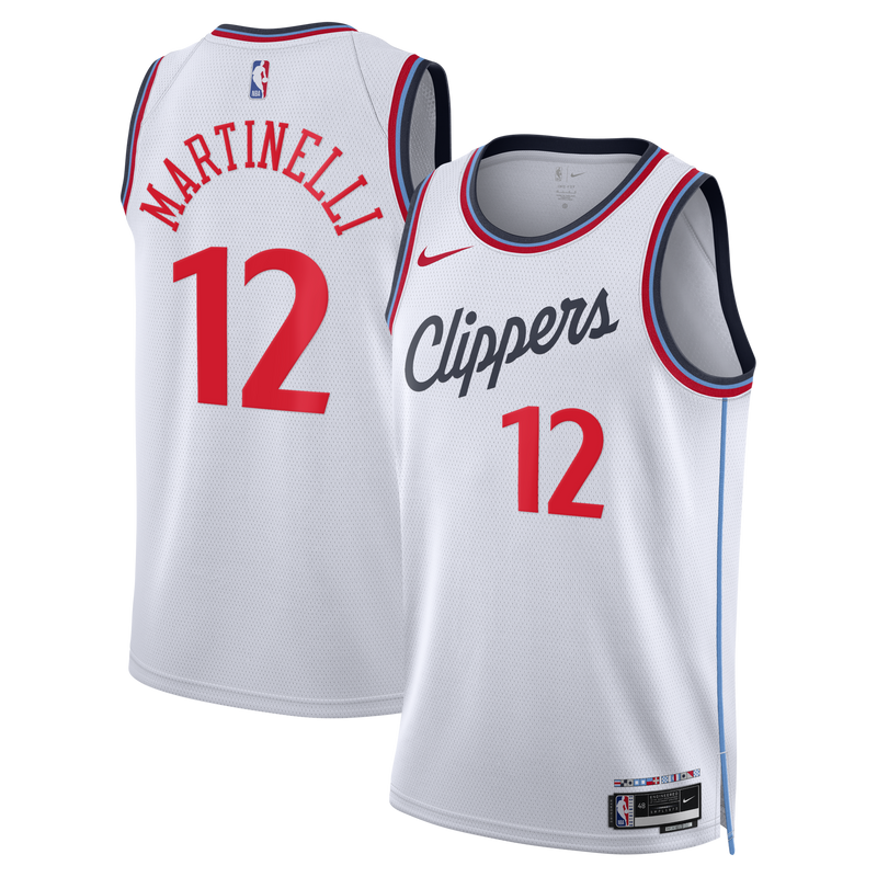 Los Angeles Clippers White jersey – view 1