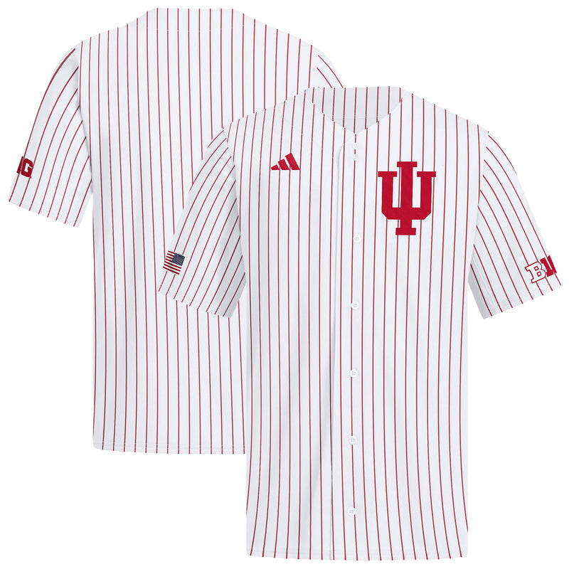 Indiana Hoosiers adidas White jersey – view 1