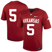 Arkansas Razorbacks Cardinal jersey – view 2
