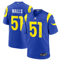 Los Angeles Rams Eddie Walls III Royal jersey – view 1
