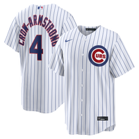 Chicago Cubs Pete Crow-Armstrong White jersey – view 1