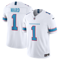 Tennessee Titans Cameron Ward White jersey – view 2