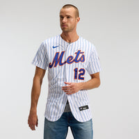 New York Mets Francisco Lindor White jersey – view 3
