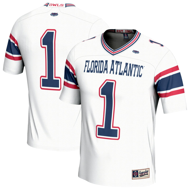 Florida Atlantic Owls White jersey – view 1
