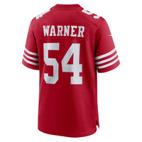 San Francisco 49ers Fred Warner Scarlet jersey – view 4
