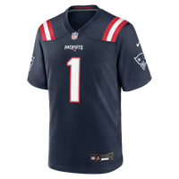 New England Patriots A.J. Brown Navy jersey – view 5