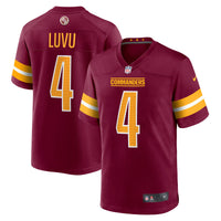Washington Commanders Frankie Luvu Burgundy jersey – view 1