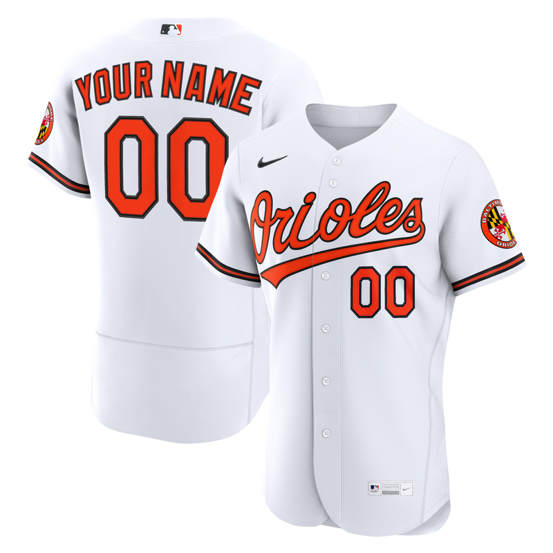 Baltimore Orioles White jersey – view 1