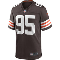 Cleveland Browns Myles Garrett Brown jersey – view 3