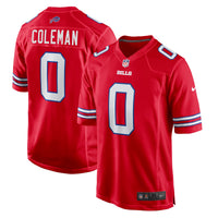 Buffalo Bills Keon Coleman Red jersey – view 1