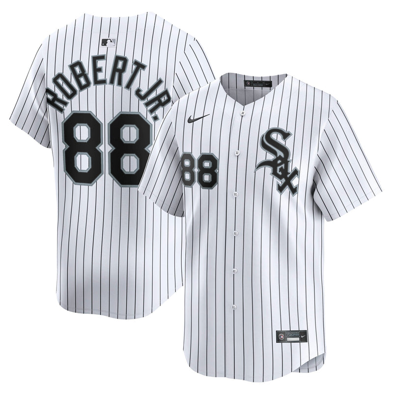 Chicago White Sox Luis Robert Jr. White jersey – view 1