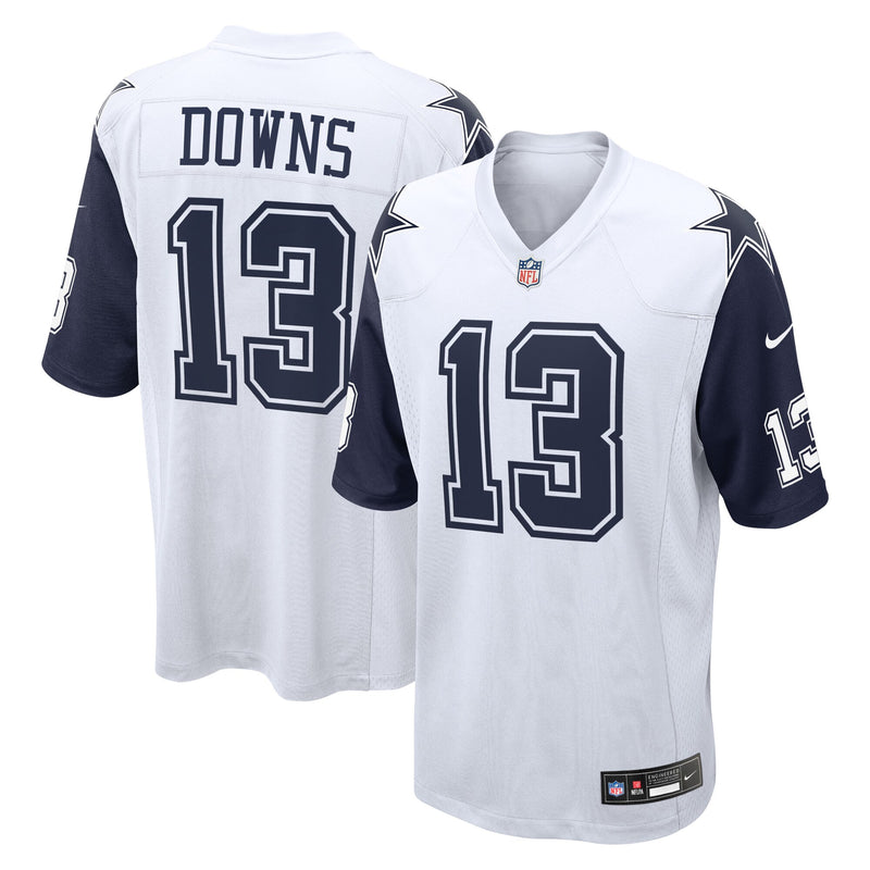 Dallas Cowboys Caleb Downs White jersey – view 1